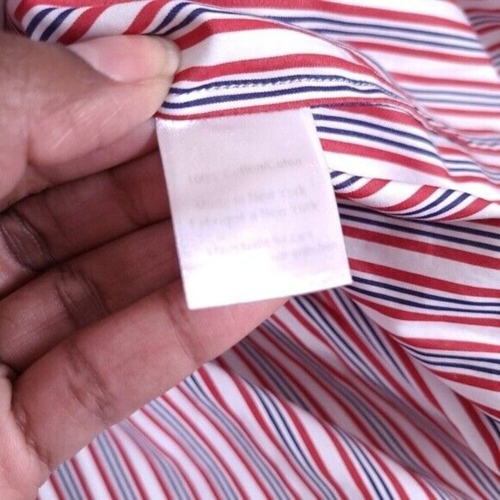 Caroline Constas Lou Striped Off Shoulder Top XS - Picture 9 of 10